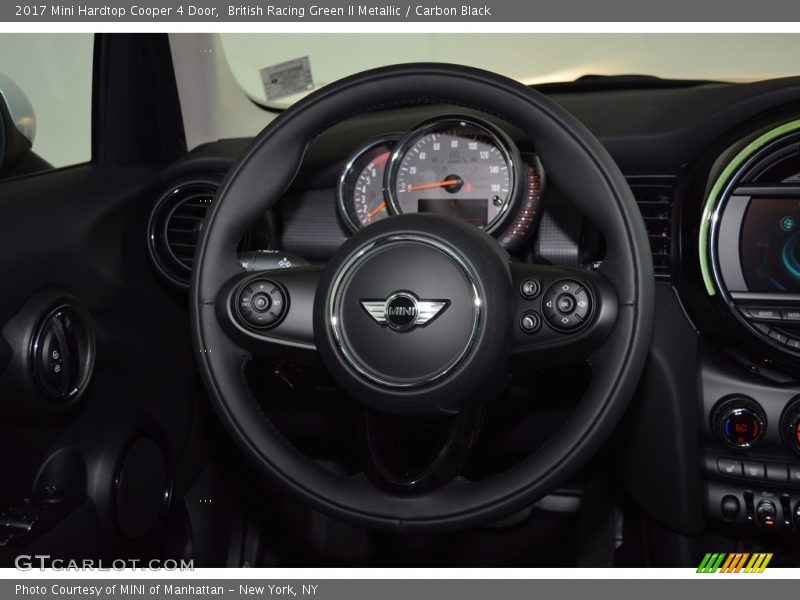 British Racing Green II Metallic / Carbon Black 2017 Mini Hardtop Cooper 4 Door
