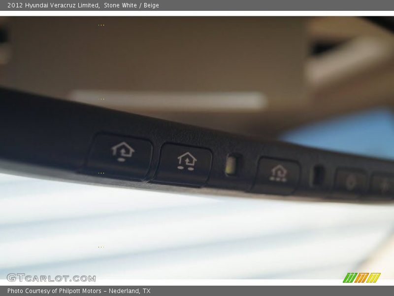 Stone White / Beige 2012 Hyundai Veracruz Limited