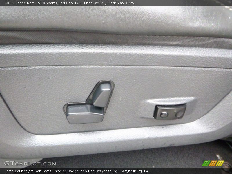 Bright White / Dark Slate Gray 2012 Dodge Ram 1500 Sport Quad Cab 4x4