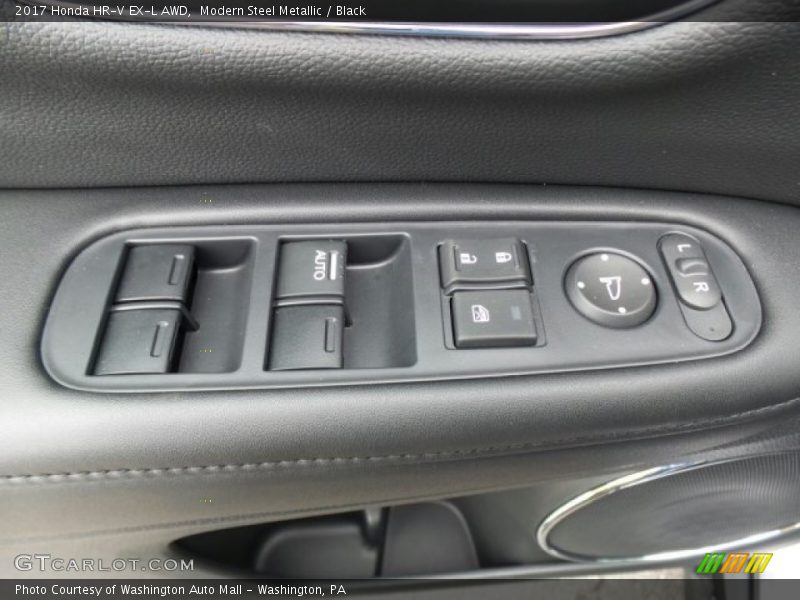 Modern Steel Metallic / Black 2017 Honda HR-V EX-L AWD
