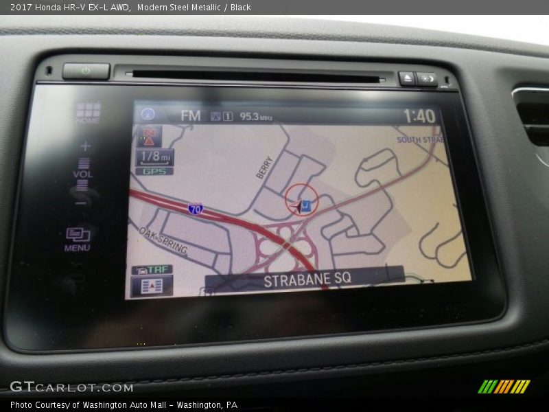 Navigation of 2017 HR-V EX-L AWD