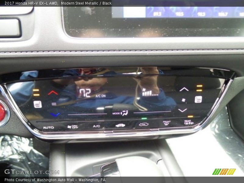 Modern Steel Metallic / Black 2017 Honda HR-V EX-L AWD