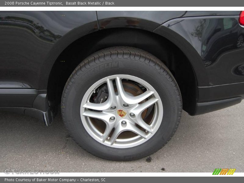 Basalt Black Metallic / Black 2008 Porsche Cayenne Tiptronic