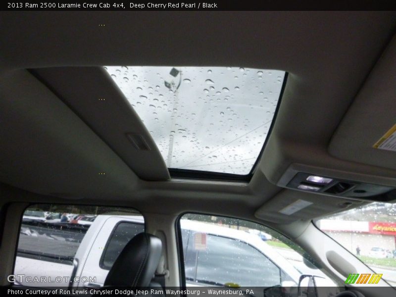 Deep Cherry Red Pearl / Black 2013 Ram 2500 Laramie Crew Cab 4x4