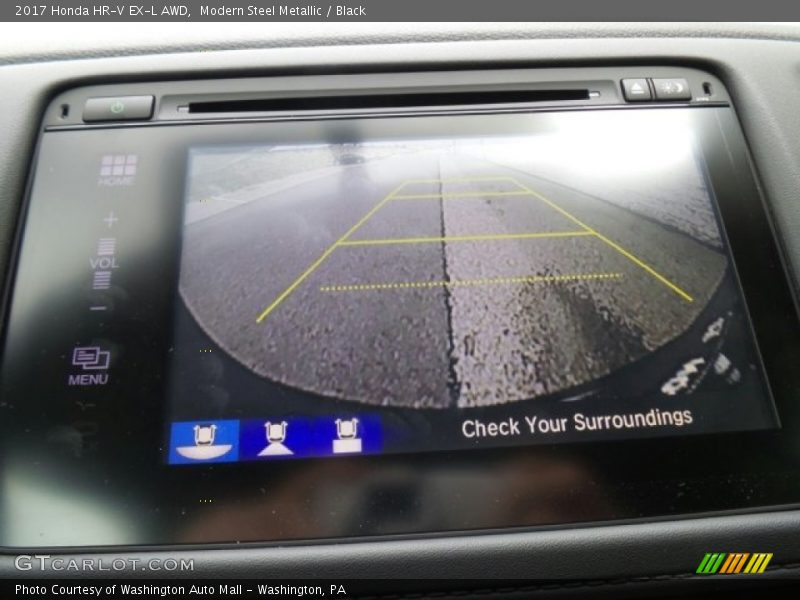 Modern Steel Metallic / Black 2017 Honda HR-V EX-L AWD