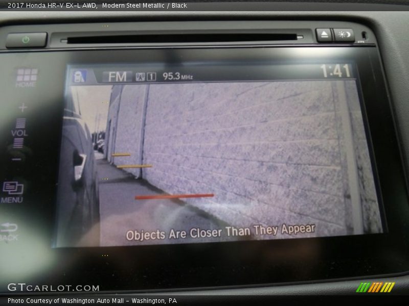Modern Steel Metallic / Black 2017 Honda HR-V EX-L AWD