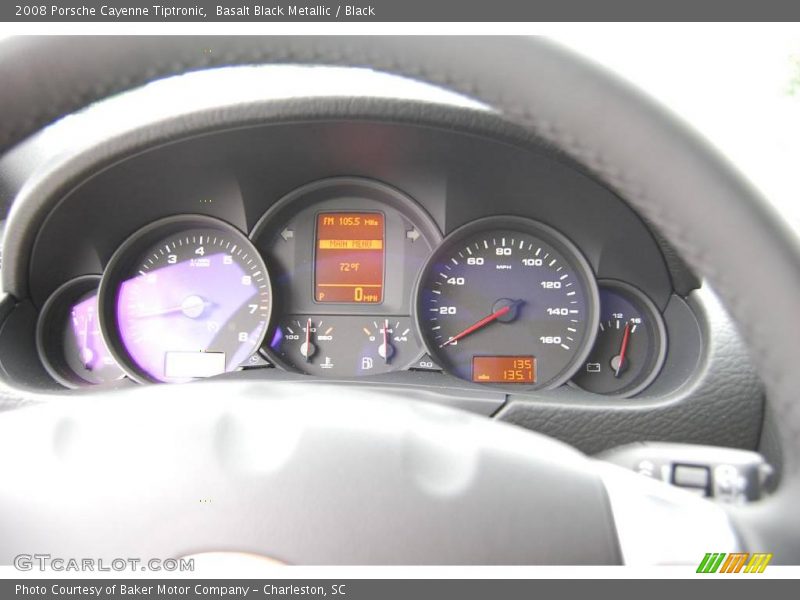 Basalt Black Metallic / Black 2008 Porsche Cayenne Tiptronic