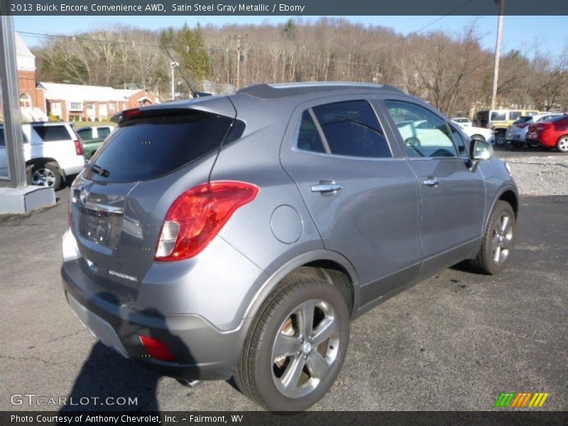 Satin Steel Gray Metallic / Ebony 2013 Buick Encore Convenience AWD