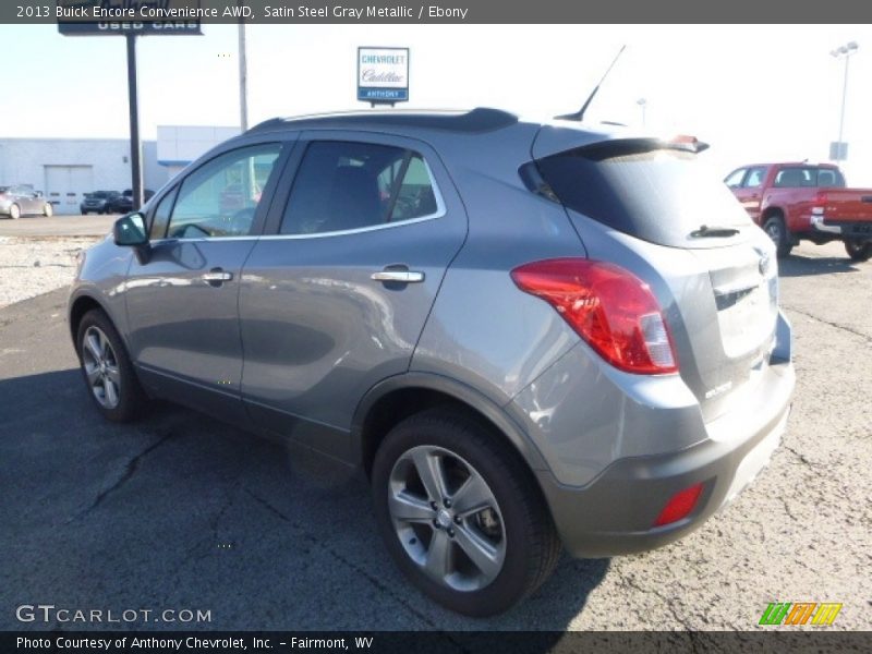 Satin Steel Gray Metallic / Ebony 2013 Buick Encore Convenience AWD