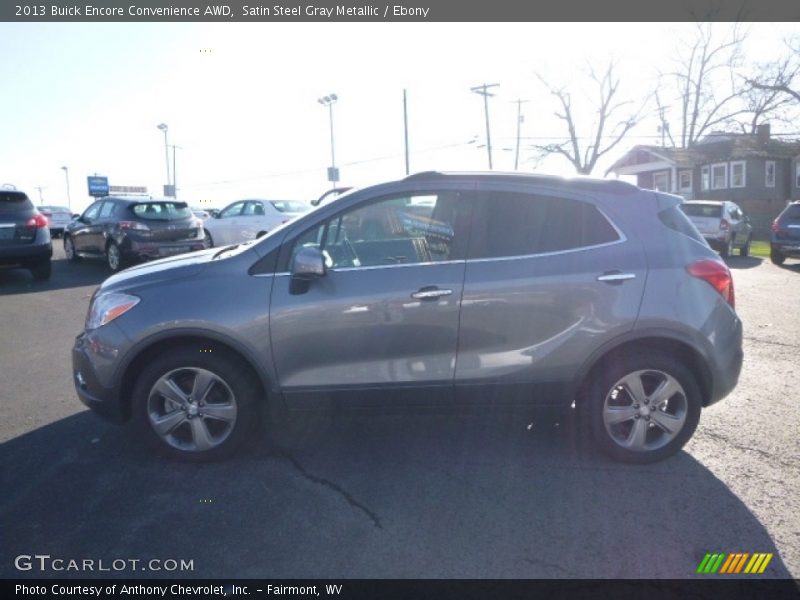 Satin Steel Gray Metallic / Ebony 2013 Buick Encore Convenience AWD