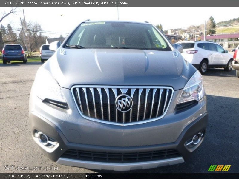 Satin Steel Gray Metallic / Ebony 2013 Buick Encore Convenience AWD