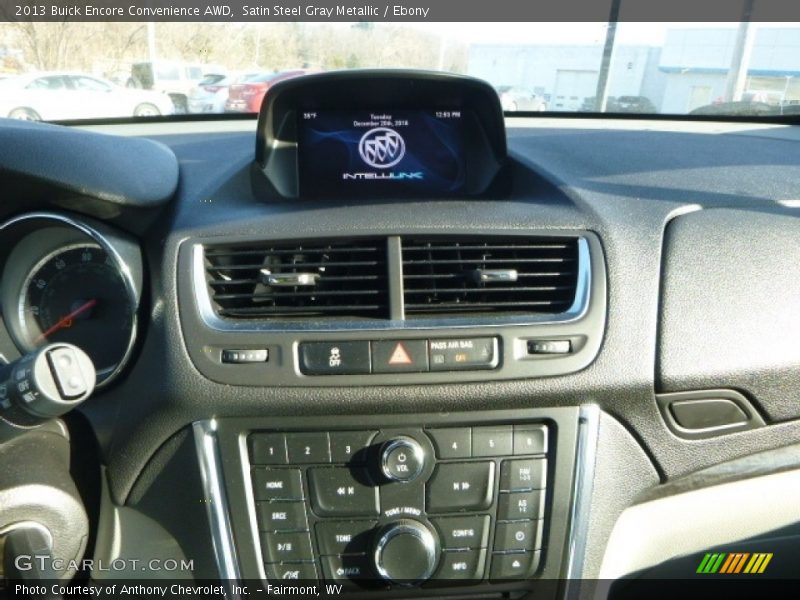 Satin Steel Gray Metallic / Ebony 2013 Buick Encore Convenience AWD