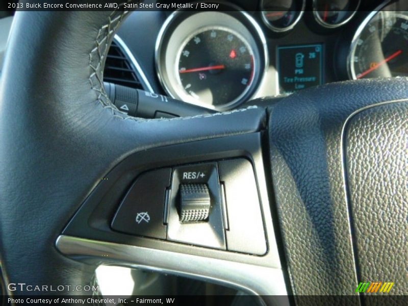Satin Steel Gray Metallic / Ebony 2013 Buick Encore Convenience AWD