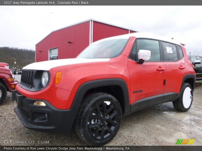 Colorado Red / Black 2017 Jeep Renegade Latitude 4x4