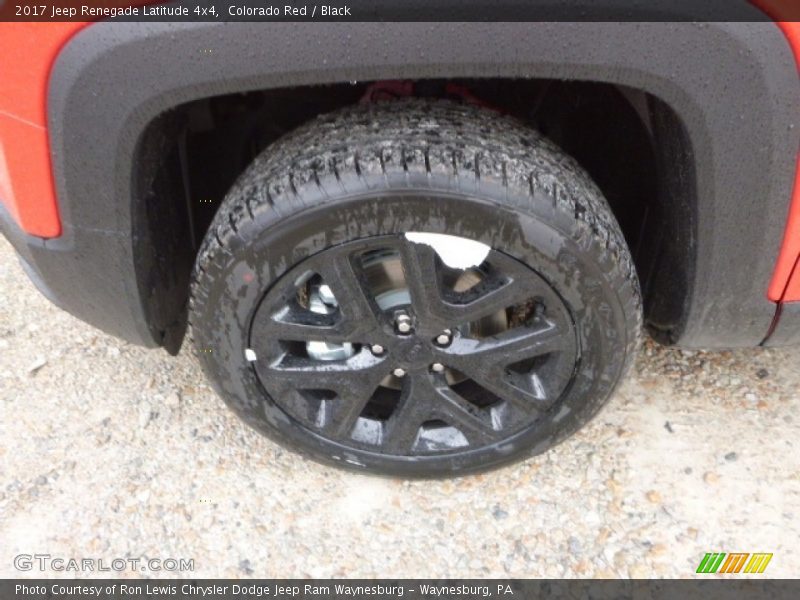 Colorado Red / Black 2017 Jeep Renegade Latitude 4x4
