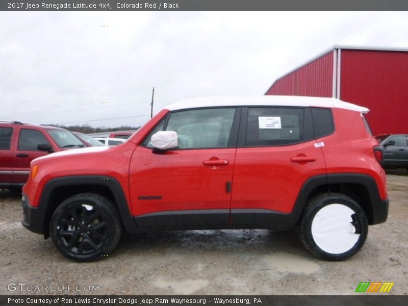 Colorado Red / Black 2017 Jeep Renegade Latitude 4x4