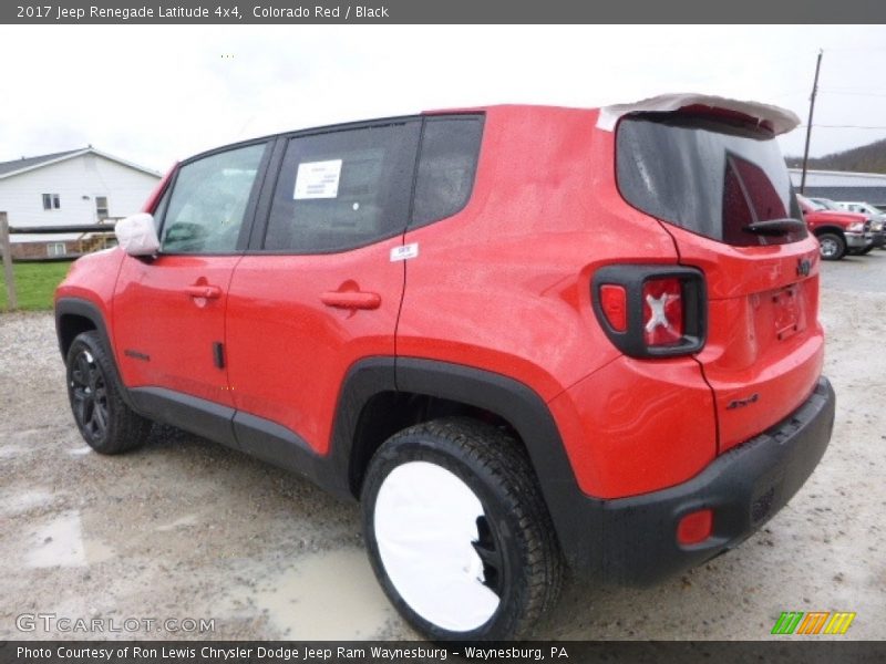 Colorado Red / Black 2017 Jeep Renegade Latitude 4x4