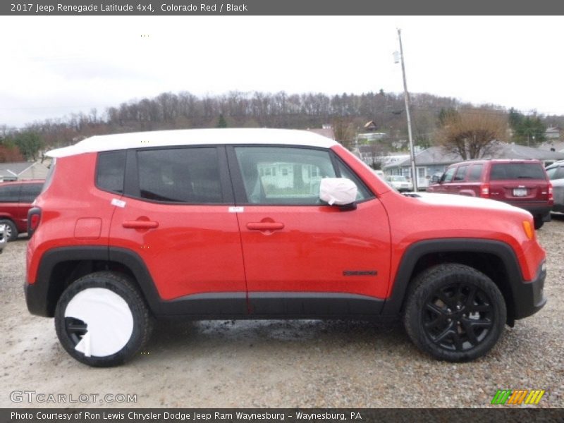 Colorado Red / Black 2017 Jeep Renegade Latitude 4x4