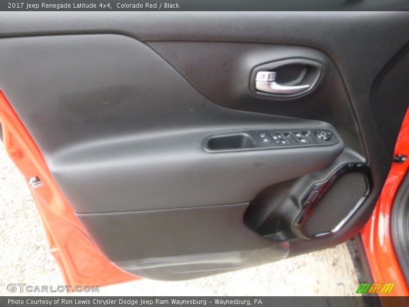 Colorado Red / Black 2017 Jeep Renegade Latitude 4x4