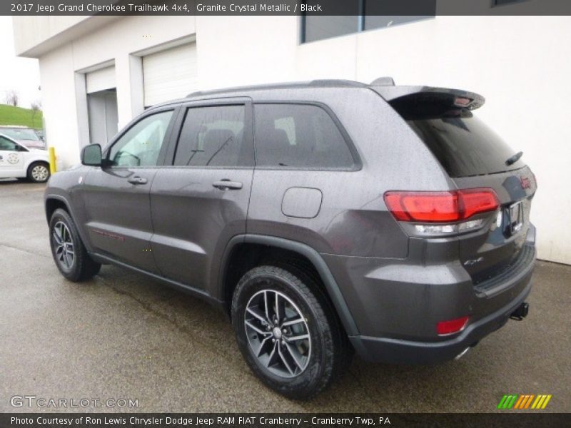 Granite Crystal Metallic / Black 2017 Jeep Grand Cherokee Trailhawk 4x4