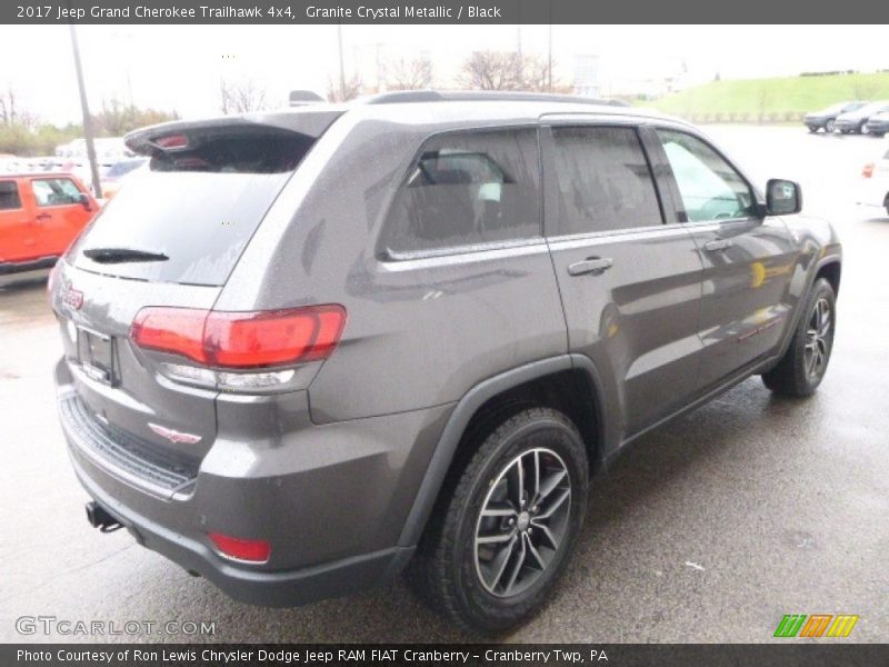 Granite Crystal Metallic / Black 2017 Jeep Grand Cherokee Trailhawk 4x4