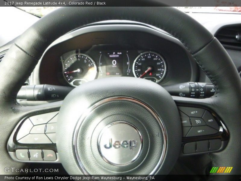 Colorado Red / Black 2017 Jeep Renegade Latitude 4x4