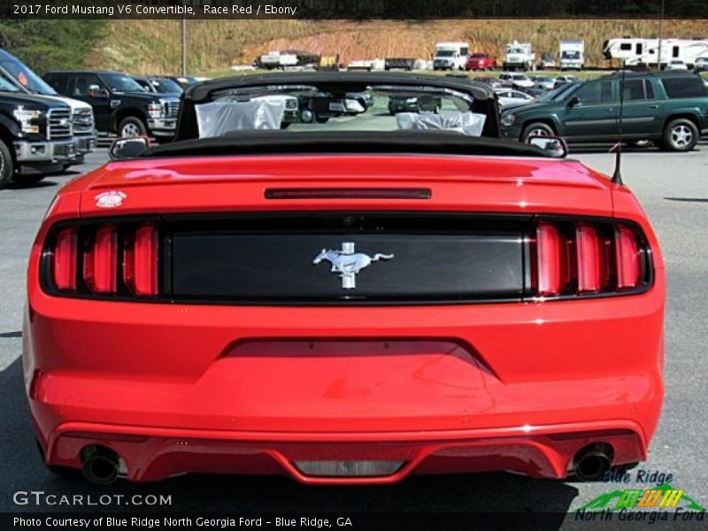 Race Red / Ebony 2017 Ford Mustang V6 Convertible