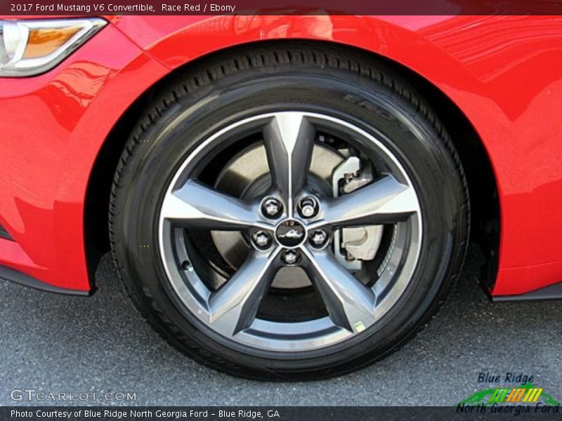 Race Red / Ebony 2017 Ford Mustang V6 Convertible