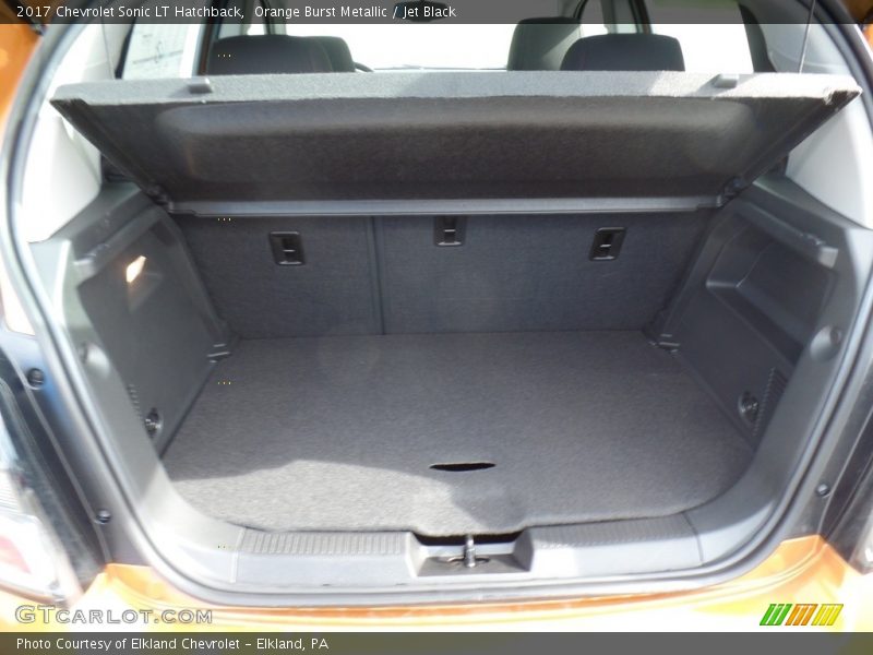 Orange Burst Metallic / Jet Black 2017 Chevrolet Sonic LT Hatchback
