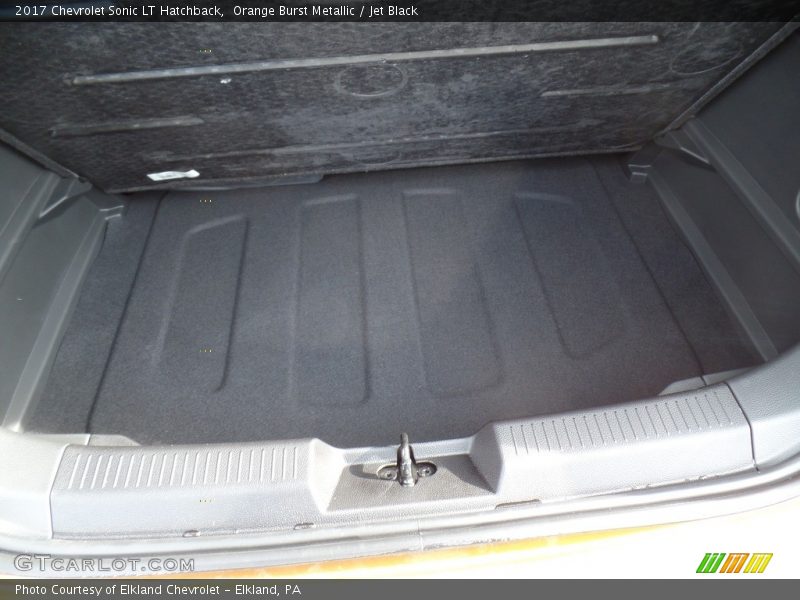 Orange Burst Metallic / Jet Black 2017 Chevrolet Sonic LT Hatchback