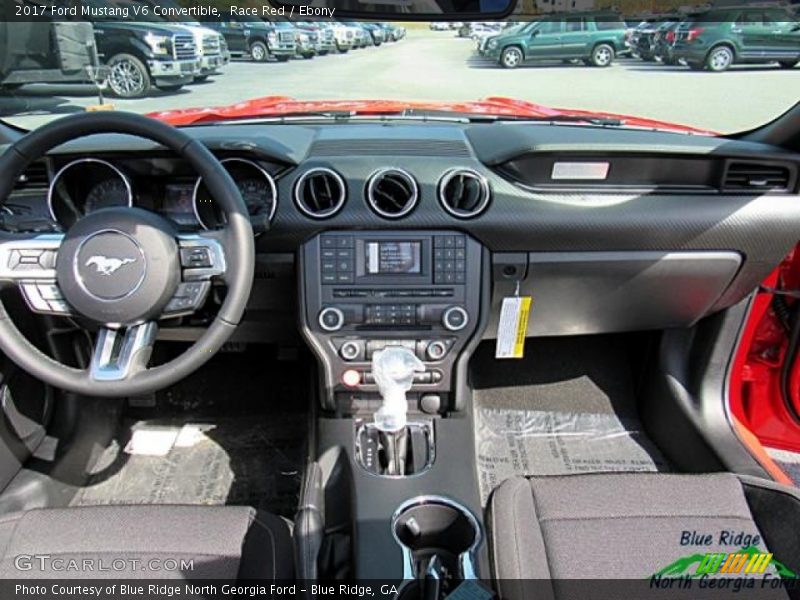 Race Red / Ebony 2017 Ford Mustang V6 Convertible