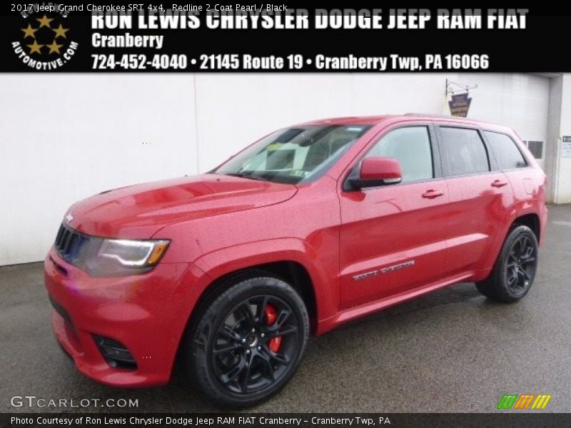 Redline 2 Coat Pearl / Black 2017 Jeep Grand Cherokee SRT 4x4