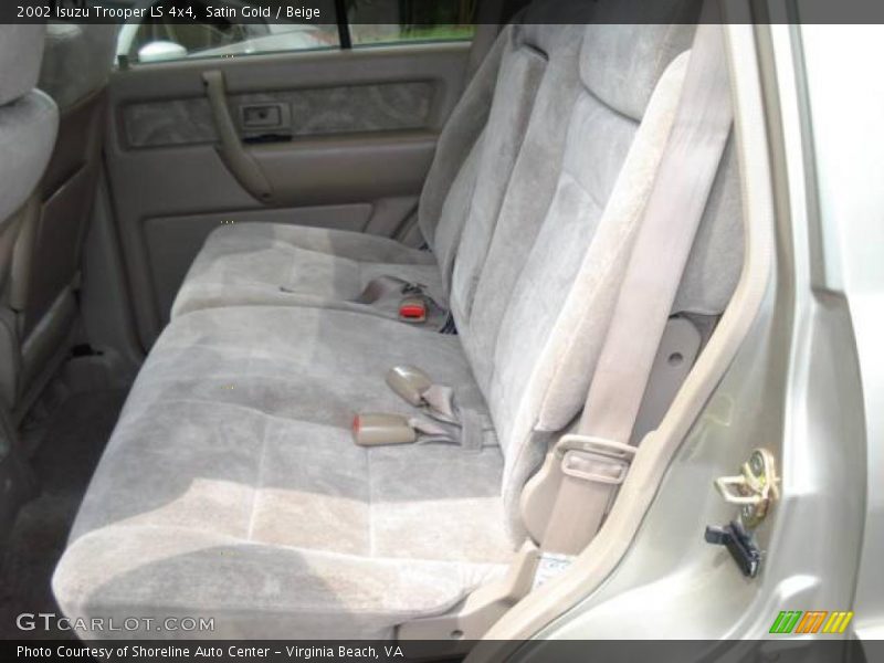 Satin Gold / Beige 2002 Isuzu Trooper LS 4x4