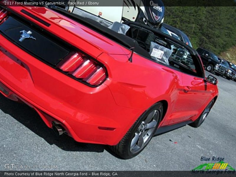Race Red / Ebony 2017 Ford Mustang V6 Convertible