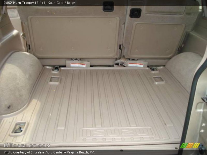 Satin Gold / Beige 2002 Isuzu Trooper LS 4x4