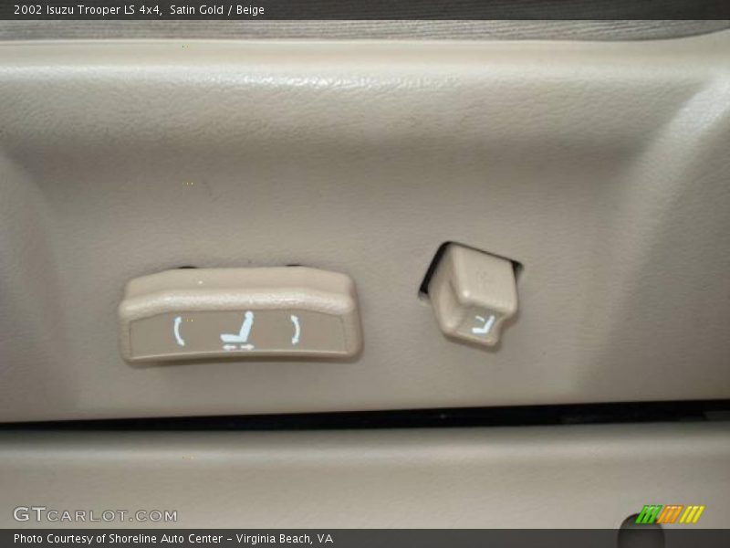 Satin Gold / Beige 2002 Isuzu Trooper LS 4x4