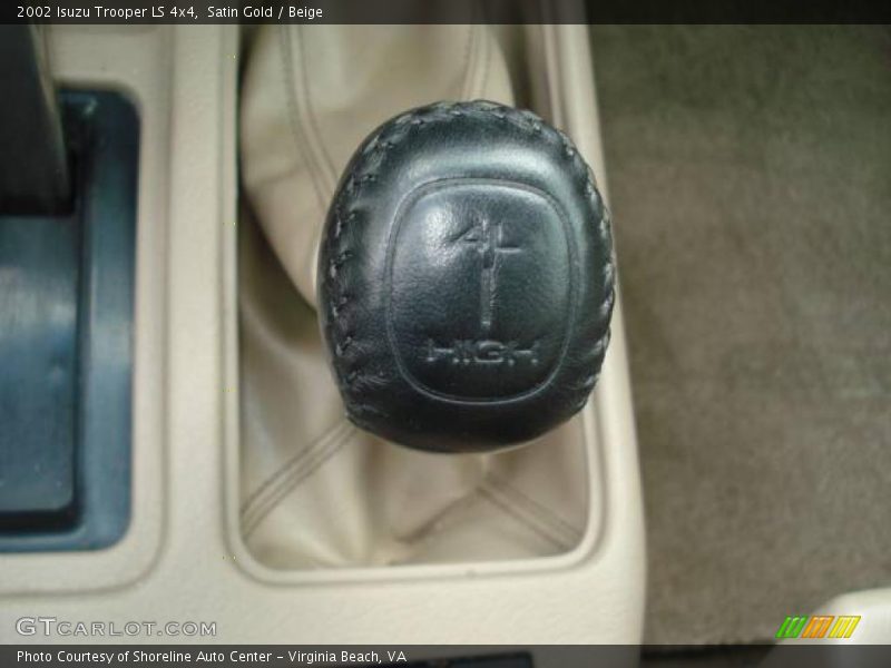 Satin Gold / Beige 2002 Isuzu Trooper LS 4x4
