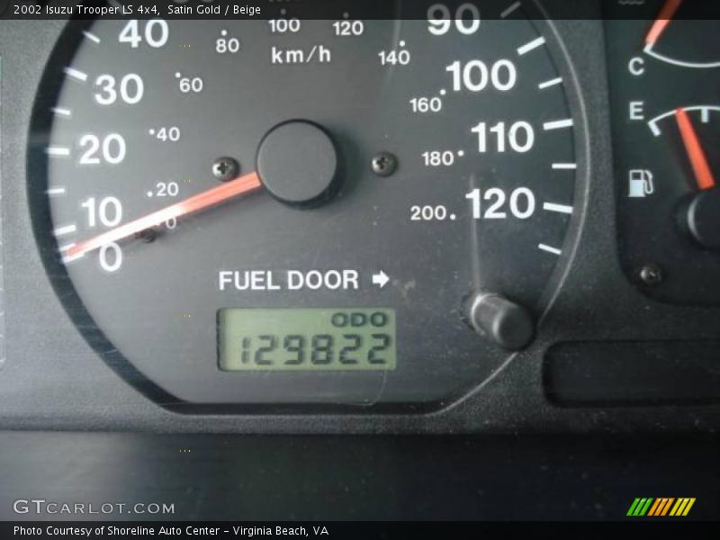 Satin Gold / Beige 2002 Isuzu Trooper LS 4x4