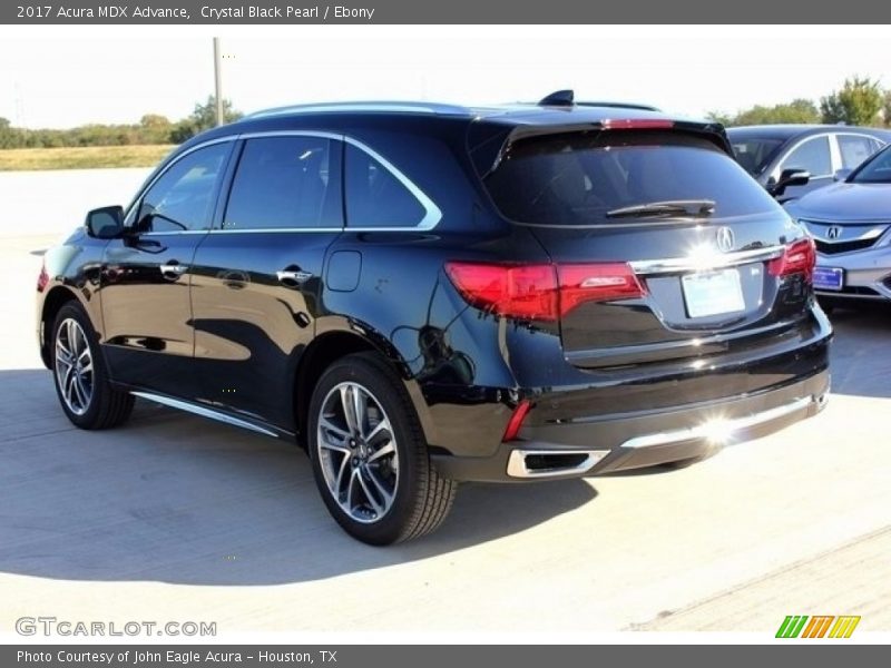 Crystal Black Pearl / Ebony 2017 Acura MDX Advance