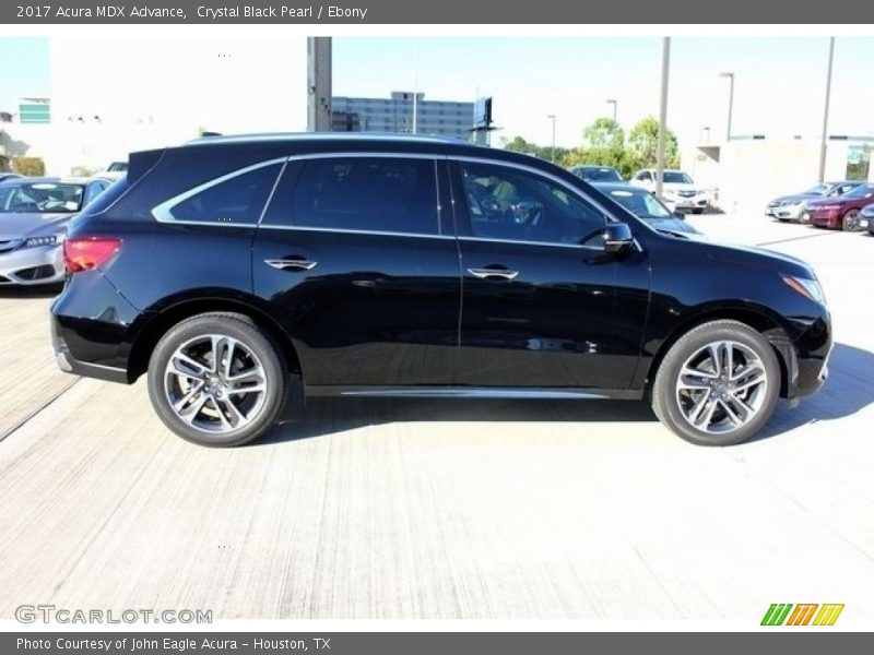 Crystal Black Pearl / Ebony 2017 Acura MDX Advance