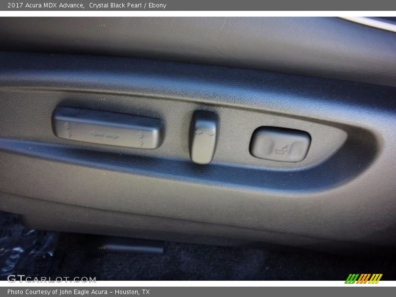 Crystal Black Pearl / Ebony 2017 Acura MDX Advance