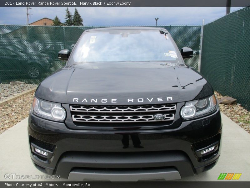Narvik Black / Ebony/Ebony 2017 Land Rover Range Rover Sport SE