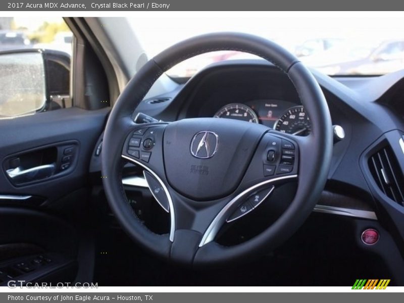 Crystal Black Pearl / Ebony 2017 Acura MDX Advance