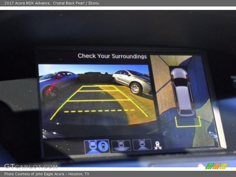 Crystal Black Pearl / Ebony 2017 Acura MDX Advance