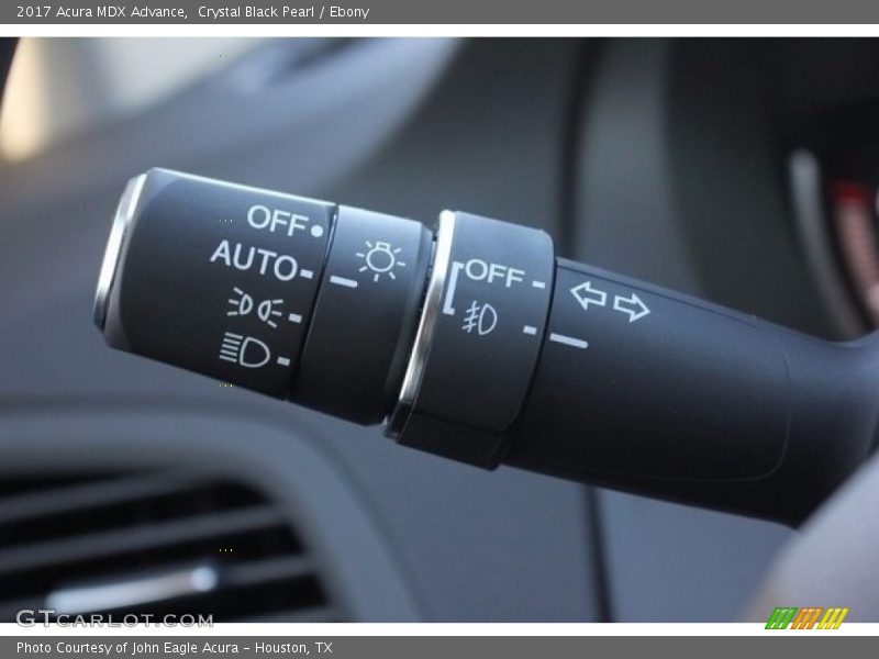 Crystal Black Pearl / Ebony 2017 Acura MDX Advance
