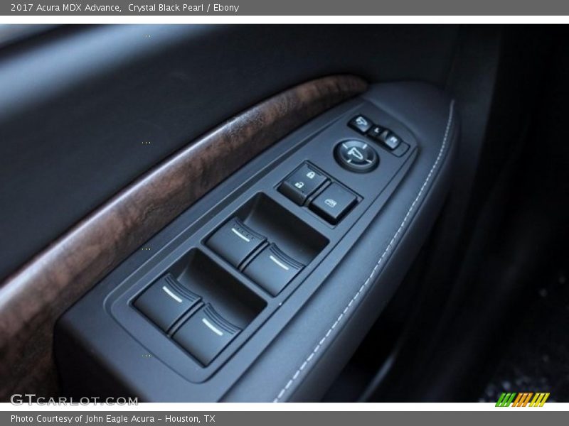 Crystal Black Pearl / Ebony 2017 Acura MDX Advance