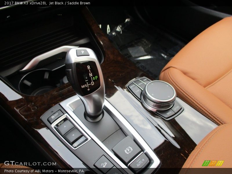 Jet Black / Saddle Brown 2017 BMW X3 xDrive28i