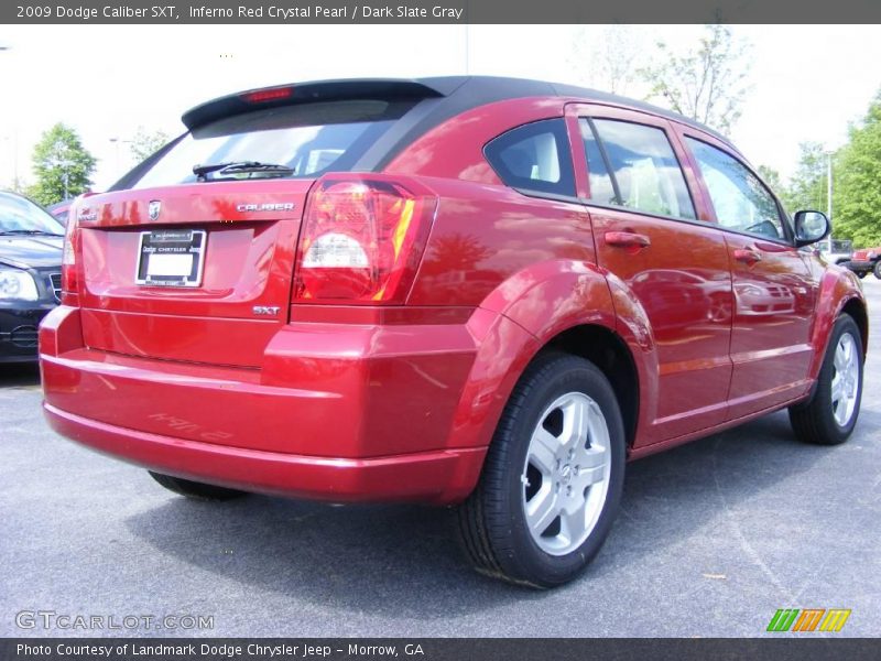 Inferno Red Crystal Pearl / Dark Slate Gray 2009 Dodge Caliber SXT