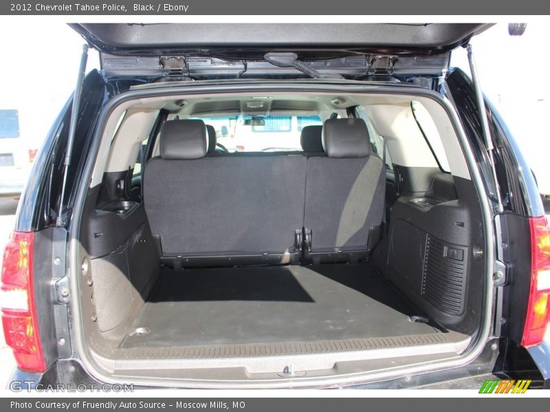  2012 Tahoe Police Trunk