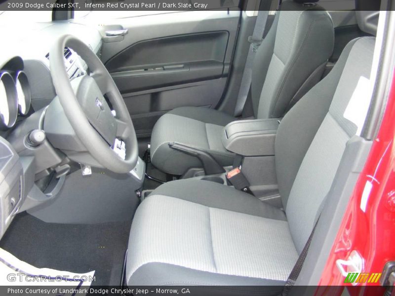 Inferno Red Crystal Pearl / Dark Slate Gray 2009 Dodge Caliber SXT